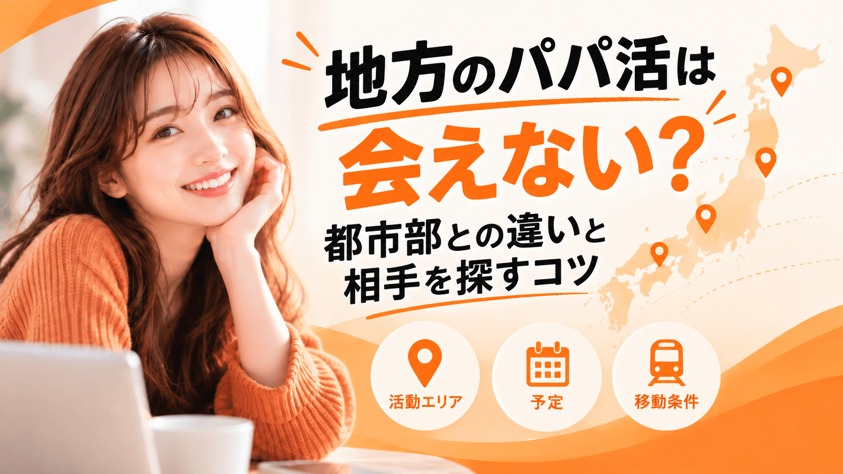 地方のパパ活は会えない?都市部との違いと相手を探すコツ